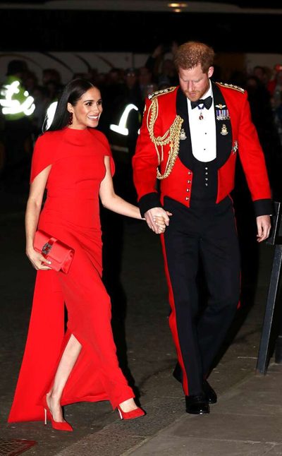 Megan Markle y el príncipe Harry